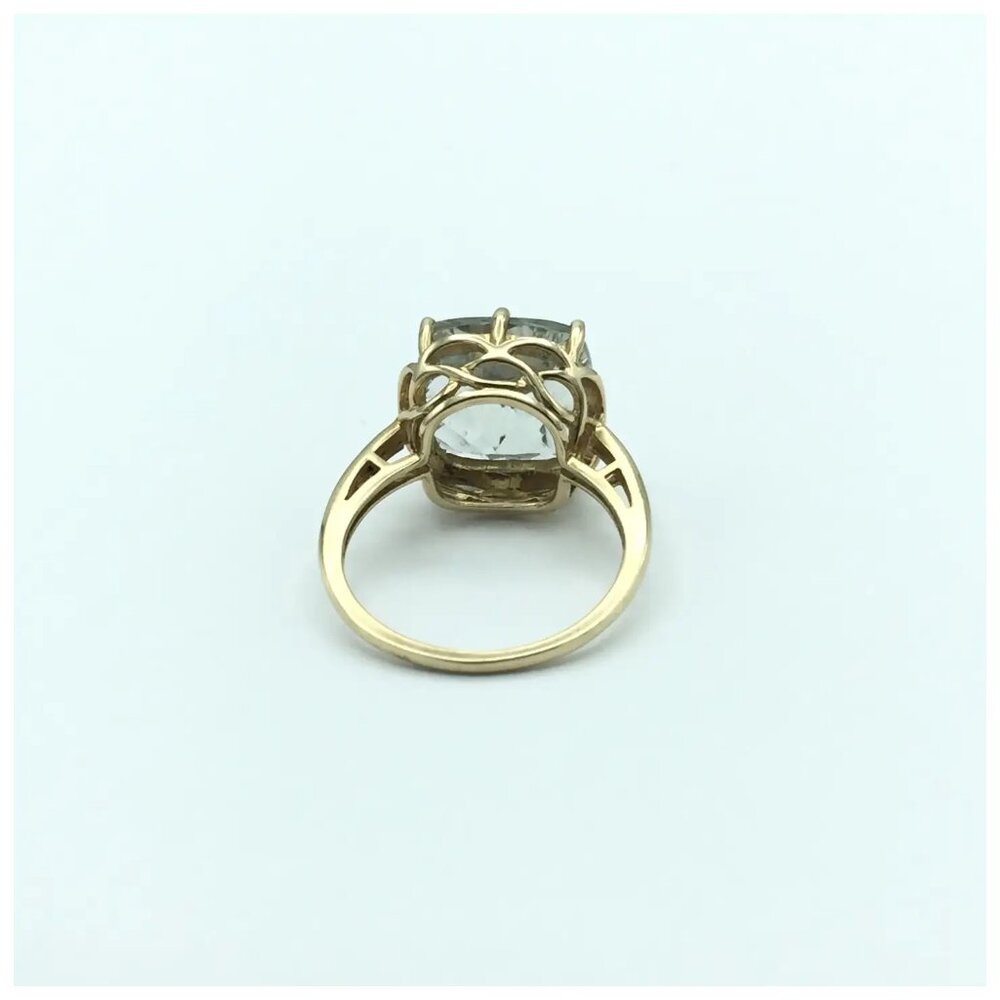 10K Morganite Ring - Picture 5 of 7